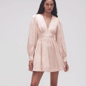 Aje Amelia Plunge Mini Dress US 8/AUS 12